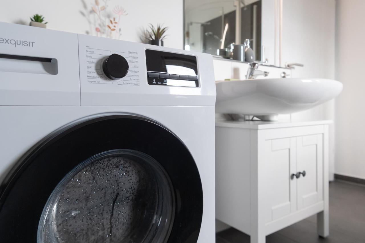 Fuldaliebe - Stadtnahe Moderne Ferienwohnung In フルダ エクステリア 写真