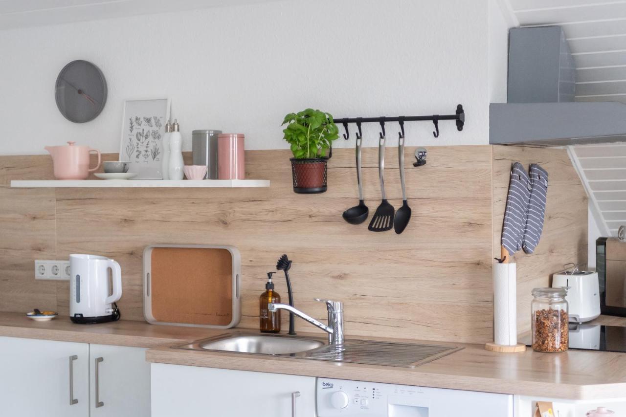 Fuldaliebe - Stadtnahe Moderne Ferienwohnung In フルダ エクステリア 写真