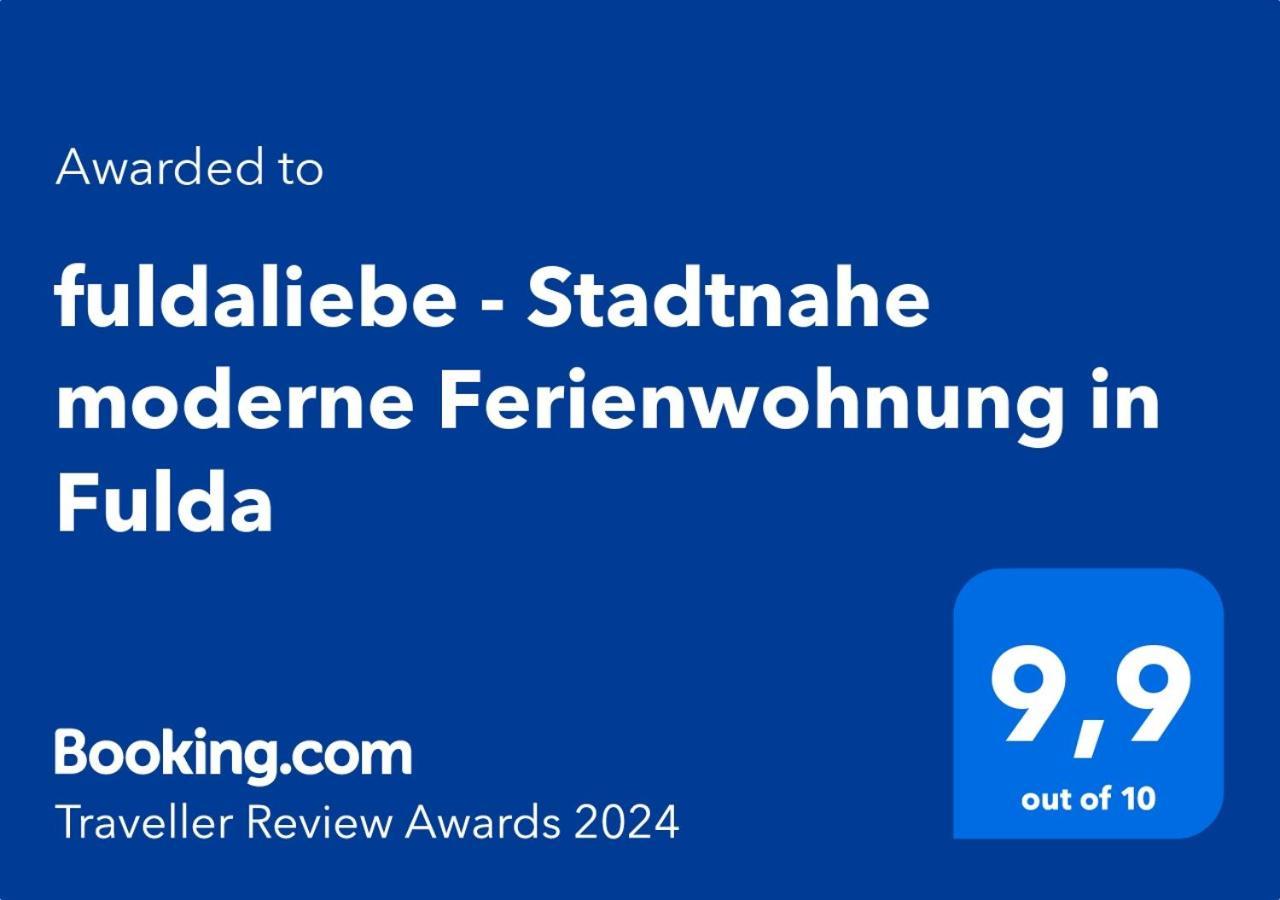 Fuldaliebe - Stadtnahe Moderne Ferienwohnung In フルダ エクステリア 写真